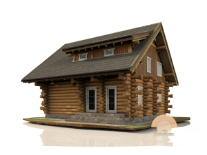 Проект сруба из бревна с post&beam