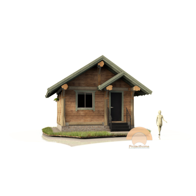 Маленький дом post and beam